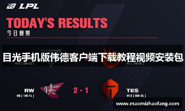 目光手机版伟德客户端下载教程视频安装包